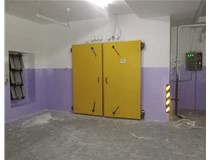 【德軒案例】梧桐院地庫改造——墻面刷油漆、乳膠漆，改造人防門(mén)油漆