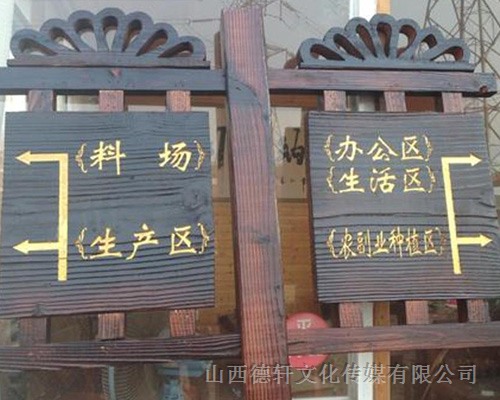 園區導向牌